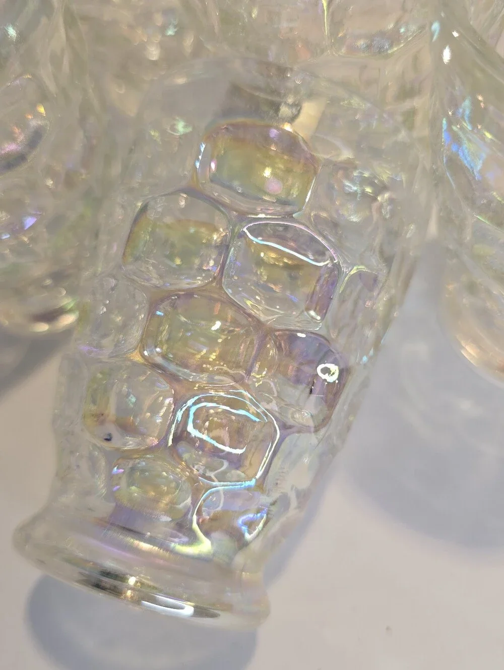 Federal Glass Colonial Carnival Drinking Glasses
